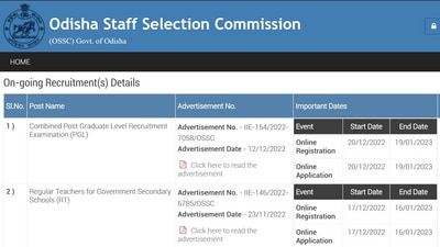 OSSC recruitment 2022: Apply for 123 Group B posts at www.ossc.gov.in OSSC recruitment 2022: Apply for 123 Group B posts at www.ossc.gov.in