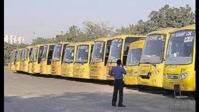 The device in school vehicles will be linked to the command control centre of the smart city. (HT file)