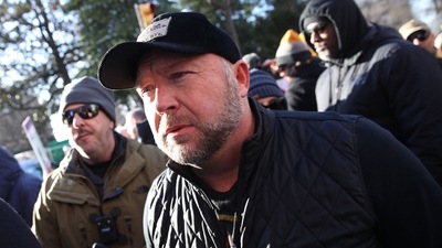 Conspiracy theorist Alex Jones (AFP) Conspiracy theorist Alex Jones (AFP)