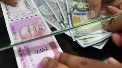 The rupee had opened at 82.69 at the interbank foreign exchange, before declining by 11 paise (PTI) The rupee had opened at 82.69 at the interbank foreign exchange, before declining by 11 paise (PTI)