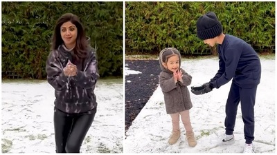 Shilpa Shetty shared a fun video from London. Shilpa Shetty shared a fun video from London.
