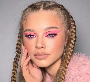 Go graphic make-up look (pinterest) Go graphic make-up look (pinterest)