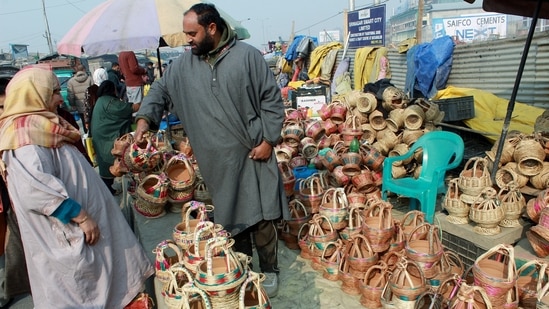 'Craft Safari' tours on track to revive Kashmir's traditional handicraft sector(Kamran Raashid Bhat (ANI Photo))