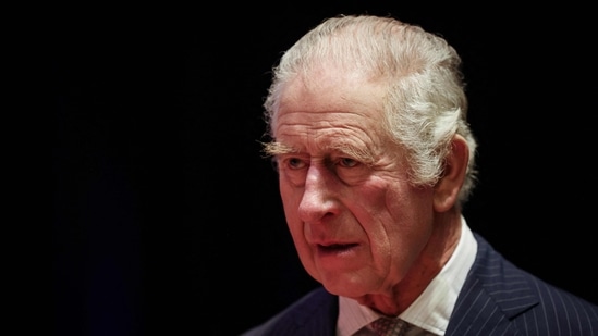 Britain's King Charles III. (AFP)