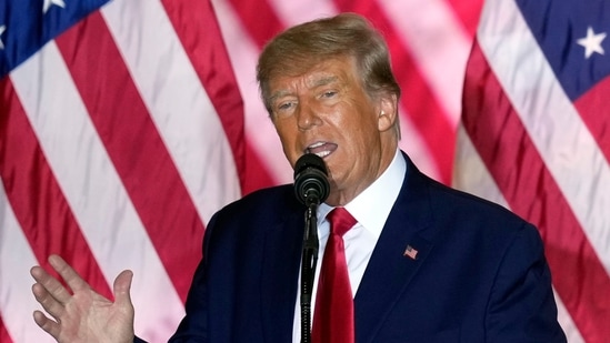Former US President Donald Trump (AP)