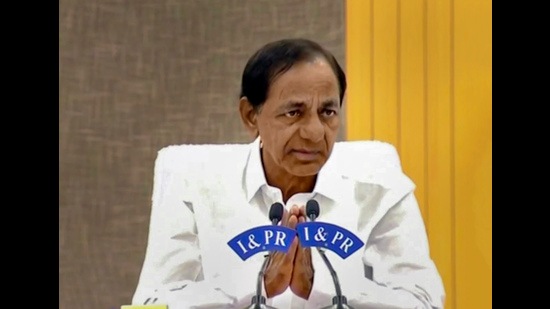 He said the chief minister has decided to step up the BRS activities in different states after the Christmas festival. (PTI) He said the chief minister has decided to step up the BRS activities in different states after the Christmas festival. (PTI)