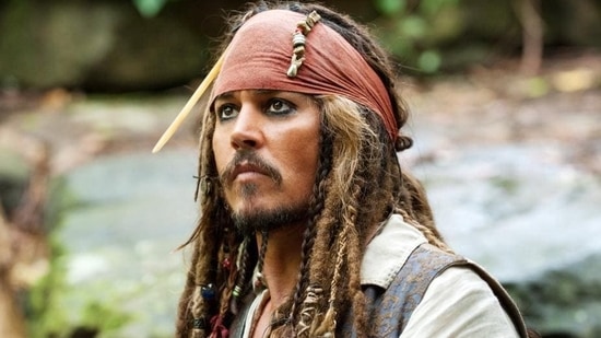 Johnny Depp has played Jack Sparrow in five Pirates of the Caribbean films.