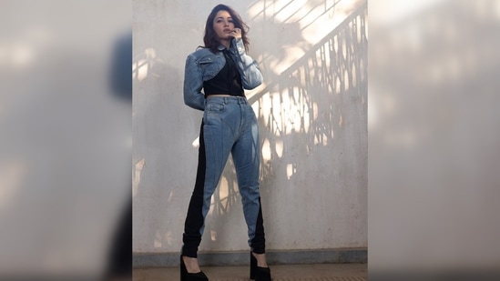 Actor Sobhita Dhulipala dropped a comment on Tamannaah Bhatia's post and wrote, "Wasn’t ready for this damn." (Instagram/@tamannaahspeaks)