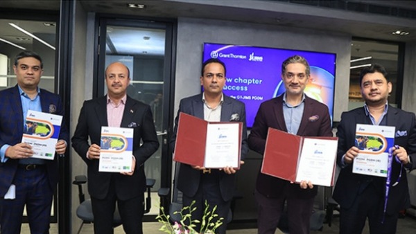 The collaboration was announced at an event organised at the office of Grant Thornton Bharat. The collaboration was announced at an event organised at the office of Grant Thornton Bharat.