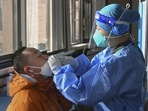A medical worker administers a second booster dose of Covid-19 vaccine for a resident in Beijing, December 17. The end to mandatory testing has made the toll of China's Covid surge difficult to track, with authorities last week admitting it is now A medical worker administers a second booster dose of Covid-19 vaccine for a resident in Beijing, December 17. The end to mandatory testing has made the toll of China's Covid surge difficult to track, with authorities last week admitting it is now