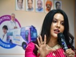 Amruta Fadnavis, has called Prime Minister Narendra Modi as the father of New India.(Deepak Salvi) Amruta Fadnavis, has called Prime Minister Narendra Modi as the father of New India.(Deepak Salvi)