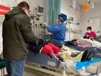 Patients recover at the Baoding No. 2 Central Hospital in Zhuozhou city in northern China's Hebei province.(AP) Patients recover at the Baoding No. 2 Central Hospital in Zhuozhou city in northern China's Hebei province.(AP)