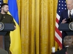 President Joe Biden speaks during a news conference with Ukrainian President Volodymyr Zelenskyy in the East Room of the White House in Washington, Wednesday, Dec. 21, 2022. (AP Photo/Andrew Harnik)