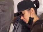 Katrina Kaif and Vicky Kaushal travelled in economy class on a recent flight. Katrina Kaif and Vicky Kaushal travelled in economy class on a recent flight.