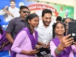 Overall, 5,18,740 tablets will be distributed to 4,59,564 Class 8 students and 59,176 teachers across the state. Overall, 5,18,740 tablets will be distributed to 4,59,564 Class 8 students and 59,176 teachers across the state.