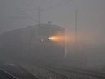 Trains were running late by several hours on Tuesday as well due to poor visibility induced by fog. (File) Trains were running late by several hours on Tuesday as well due to poor visibility induced by fog. (File)