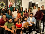 Ram Charan and Upsana celebrate secret Santa with family.