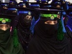 Afghanistan: Taliban have banned university education for women, after allowing them to write their high school graduation exams earlier this month (AFP photo, for representation only) Afghanistan: Taliban have banned university education for women, after allowing them to write their high school graduation exams earlier this month (AFP photo, for representation only)