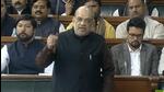 The union home minister was replying to a debate on drugs menace in Lok Sabha. (BJP | Twitter) The union home minister was replying to a debate on drugs menace in Lok Sabha. (BJP | Twitter)