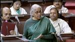 Union finance minister Nirmala Sitharaman. (ANI) Union finance minister Nirmala Sitharaman. (ANI)