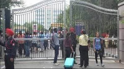 A massive protest had erupted on the CU campus on September 17 after it was alleged that objectionable videos of several girls had been leaked by a girl student. (HT File)