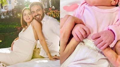 Ayaz Khan and his wife Jannat Khan have been blessed with a daughter. Ayaz Khan and his wife Jannat Khan have been blessed with a daughter.