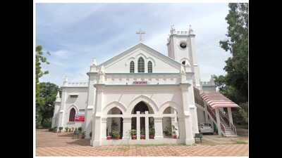 Lucknow’s Central Methodist Church (HT Photo) Lucknow’s Central Methodist Church (HT Photo)