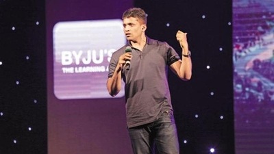 Byju Raveendran of Think and Learn Pvt. Ltd that runs edutech start-up Byju’s. (Livemint)