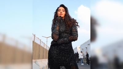 Nora Fatehi let her outfit do the magic and did not pair her look with any jewellery.&nbsp;&nbsp; (Instagram/@norafatehi)