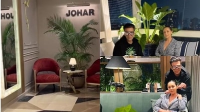 Glimpses from inside Karan Johar's redesigned Mumbai home by Gauri Khan. Glimpses from inside Karan Johar's redesigned Mumbai home by Gauri Khan.
