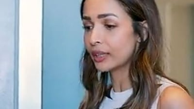 Malaika Arora's son Arhaan trolls her for her dress and compares it to the table napkin.