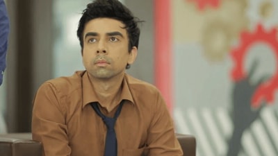 Naveen Kasturia in a still from TVF Pitchers season 2. Naveen Kasturia in a still from TVF Pitchers season 2.