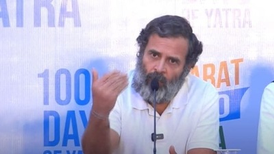 BJP's Amit Malviya challenges Rahul Gandhi to contest election from only one seat and and announce his bid for Amethi in 2024. (File)