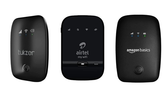 Data cards and dongles are great for those who're always on the move.