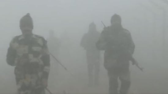 'No matter what the weather is...': Punjab BSF troops' vow amid blanket of fog