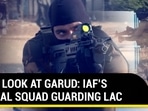 FIRST LOOK AT GARUD: IAF'S SPECIAL SQUAD GUARDING LAC