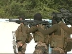 The nearly eight-minute long video shows Garud Special Forces soldiers in various drills - shooting at targets in different positions.(ANI) The nearly eight-minute long video shows Garud Special Forces soldiers in various drills - shooting at targets in different positions.(ANI)