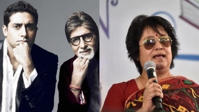 Abhishek Bachchan responded to Taslima Nasreen after she spoke about Amitabh Bachchan. Abhishek Bachchan responded to Taslima Nasreen after she spoke about Amitabh Bachchan.