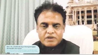 Dr CN Ashwath Narayan, Karnataka's higher education minister.