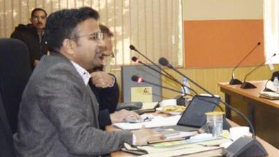 Kangra deputy commissioner Nipun Jindal has issued show-cause notices to the heads of 28 panchayats in the district over slow pace or stalled development projects. (Twitter/@drnipunjindal)