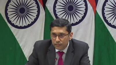 Ministry of external affairs spokesperson Arindam Bagchi (PTI Photo)