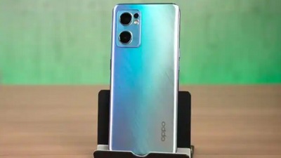 Oppo's Reno7 5G smartphone Oppo's Reno7 5G smartphone