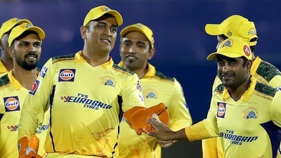 MS Dhoni of Chennai Super Kings celebrates with teammates (PTI) MS Dhoni of Chennai Super Kings celebrates with teammates (PTI)