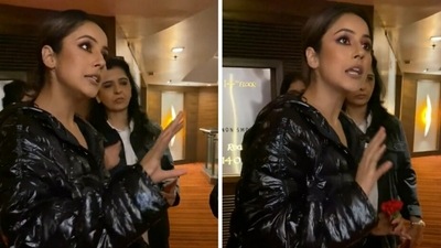 Shehnaaz Gill shows kindness towards her fans. Shehnaaz Gill shows kindness towards her fans.
