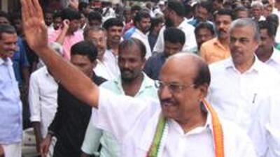 Talking to newsmen in Malappuram, senior Muslim League leader P K Kunhalikutty said the League has no history to hopping from one front to another and termed discussions on going closet to the Left baseless. (HT Archives) Talking to newsmen in Malappuram, senior Muslim League leader P K Kunhalikutty said the League has no history to hopping from one front to another and termed discussions on going closet to the Left baseless. (HT Archives)