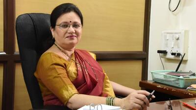 Tilak, a corporator for four times, was also the great grand daughter-in-law of veteran freedom fighter Lokmanya Tilak. (HT FILE PHOTO) Tilak, a corporator for four times, was also the great grand daughter-in-law of veteran freedom fighter Lokmanya Tilak. (HT FILE PHOTO)