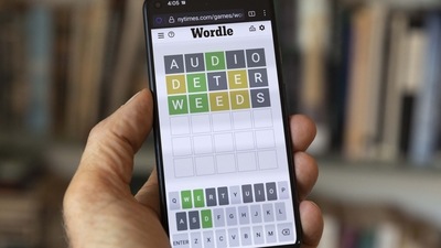The Wordle app appears on a mobile phone, Friday, July 15, 2022, in Boston. (AP Photo/Michael Dwyer, File) (AP) The Wordle app appears on a mobile phone, Friday, July 15, 2022, in Boston. (AP Photo/Michael Dwyer, File) (AP)