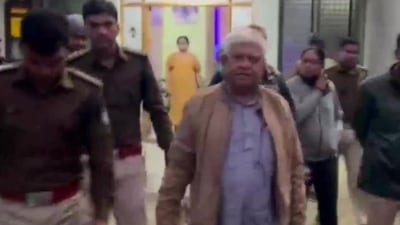 Congress leader and former minister Raja Pateria (ANI)