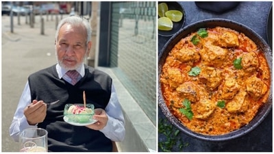 Ahmed Aslam Ali, who invented the dish by improvising a sauce made from a tin of tomato soup at his restaurant Shish Mahal in the 1970s, died on Monday morning. (Instagram/@officialshishmahal) Ahmed Aslam Ali, who invented the dish by improvising a sauce made from a tin of tomato soup at his restaurant Shish Mahal in the 1970s, died on Monday morning. (Instagram/@officialshishmahal)
