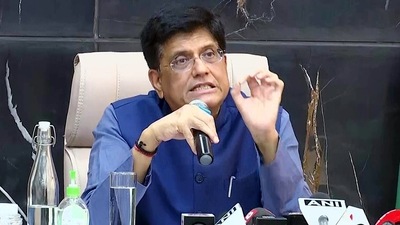 Union Minister for Commerce & Industry, Consumer Affairs, Food & Public Distribution and Textiles, Piyush Goyal. (ANI file) Union Minister for Commerce & Industry, Consumer Affairs, Food & Public Distribution and Textiles, Piyush Goyal. (ANI file)